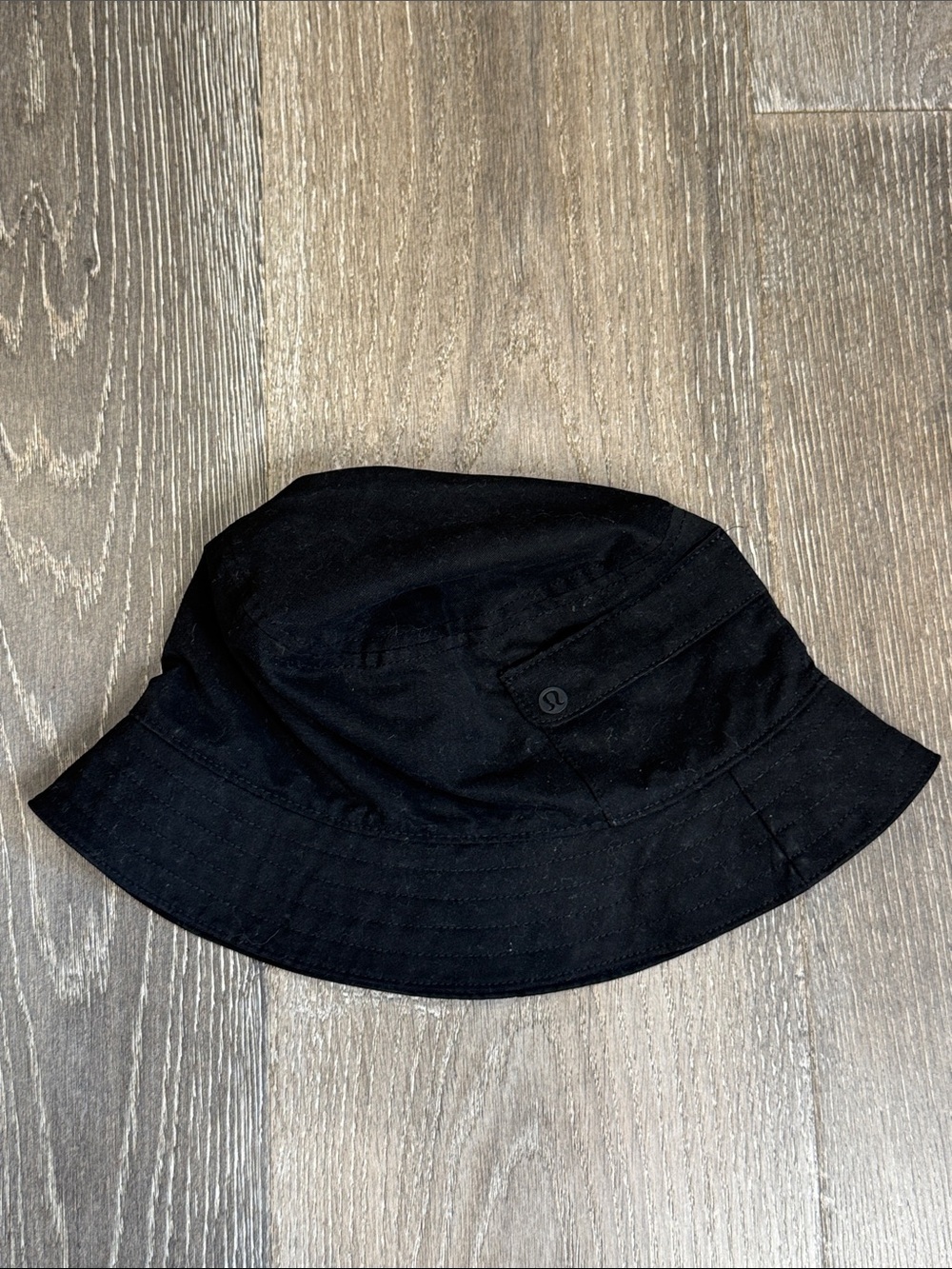 lululemon athletica Black Cotton Bucket Hat 0775